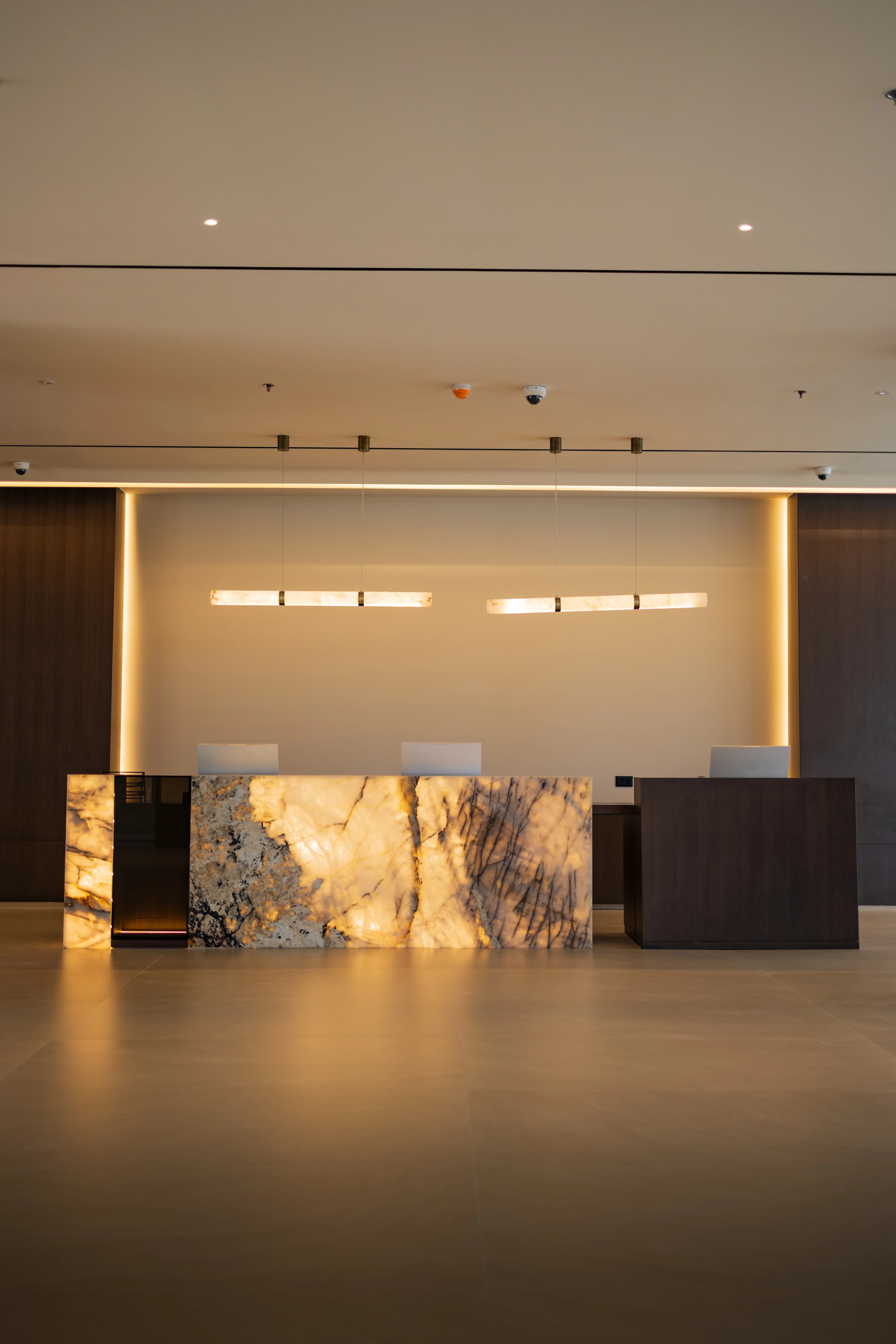 Reception desk